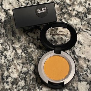 MAC Powder Kiss Matte Eyeshadow in These Bags Are Designer